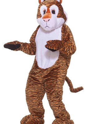 Fantasia Tigre Mascote Luxo Fantasia Tigre Mascote Luxo
