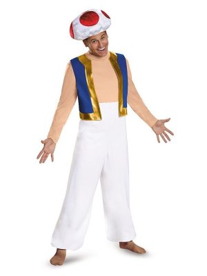 Fantasia Toad Adulto Luxo Fantasia Toad Adulto Luxo
