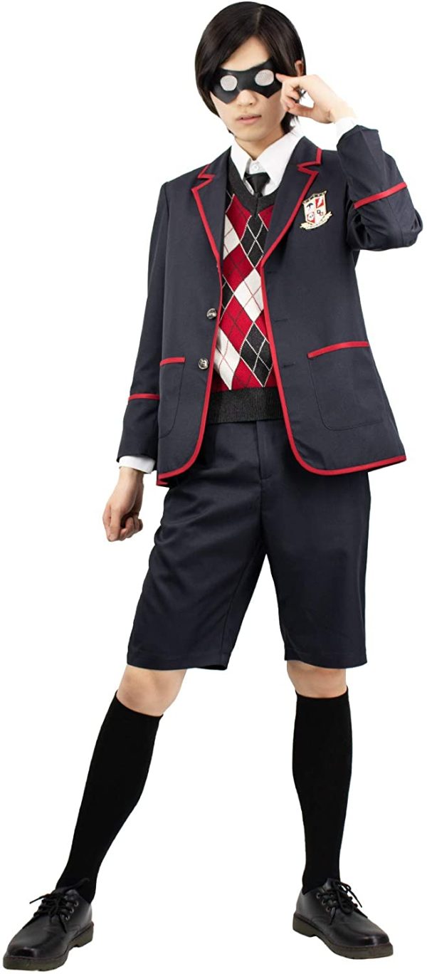 Fantasia Umbrella Academy Adulto Luxo Fantasia Umbrella Academy Adulto Luxo