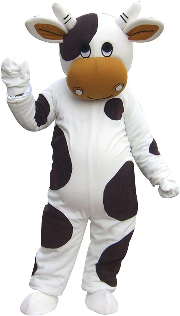 Fantasia Vaca Mascote Adulto Luxo Fantasia Vaca Mascote Adulto Luxo