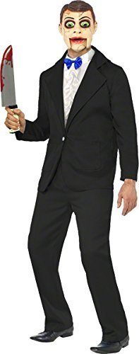 Fantasia Ventriloquista Adulto Luxo