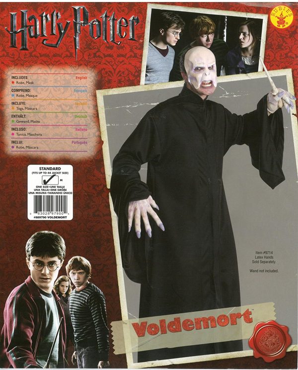 Fantasia Voldemort Harry Potter Adulto Fantasia Voldemort Harry Potter Adulto Luxo