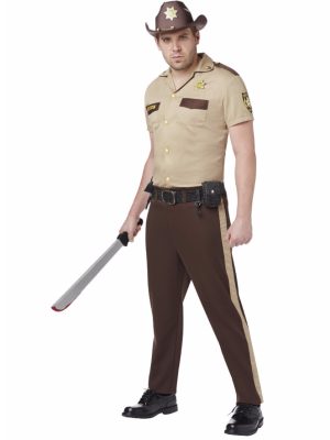 Fantasia Walking Dead Rick Grimes Adulto Fantasia Walking Dead Rick Grimes Adulto