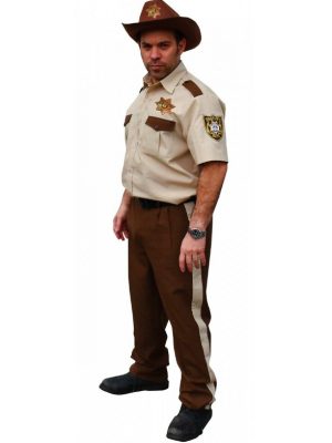 Fantasia Walking Dead Rick Grimes Adulto Luxo Fantasia Walking Dead Rick Grimes Adulto Luxo