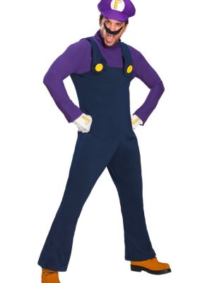 Fantasia Waluigi Adulto Luxo Fantasia Waluigi Adulto Luxo
