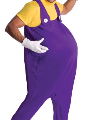 Fantasia Wario Adulto Luxo Fantasia Wario Adulto Luxo