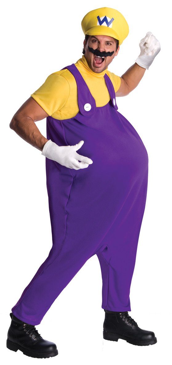 Fantasia Wario Adulto Luxo Fantasia Wario Adulto Luxo