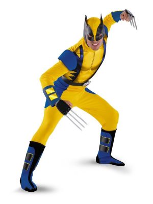 Fantasia X Men Wolverine Adulto Luxo Fantasia X Men Wolverine Adulto Luxo