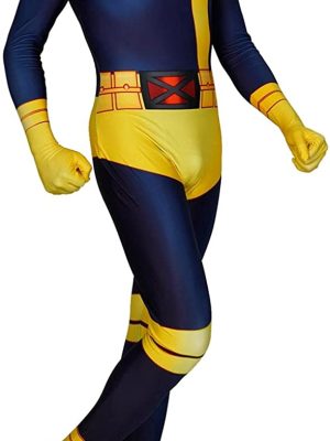 Fantasia Xman Ciclope Masculino Marvel X-men Adulto
