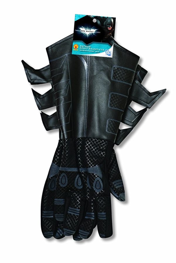 Luvas do Batman Adulto Luxo