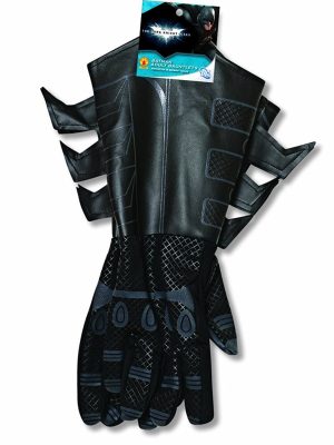 Luvas do Batman Adulto Luxo