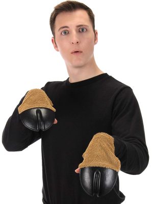 Mãos Patas Fera Bela e a Fera
