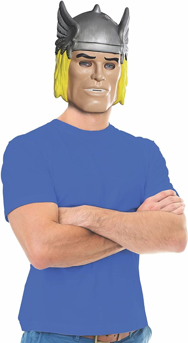 Máscara Adulto Thor Os Vingadores Assemble Luxo