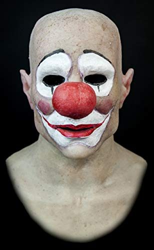 Máscara de Silicone Realista Palhaço Palha Luxo Máscara de Silicone Realista Palhaço Palha Luxo