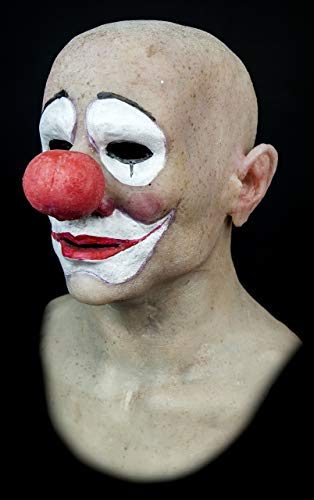 Máscara de Silicone Realista Palhaço Palha Luxo Máscara de Silicone Realista Palhaço Palha Luxo
