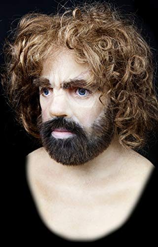 Máscara de Silicone Realista Tyrion Lannister Luxo Máscara de Silicone Realista Tyrion Lannister Luxo