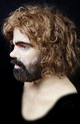 Máscara de Silicone Realista Tyrion Lannister Luxo Máscara de Silicone Realista Tyrion Lannister Luxo