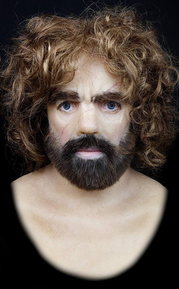 Máscara de Silicone Realista Tyrion Lannister Luxo Máscara de Silicone Realista Tyrion Lannister Luxo