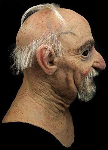 Máscara de Silicone Realista Velho Senhor Luxo Máscara de Silicone Realista Velho Senhor Luxo