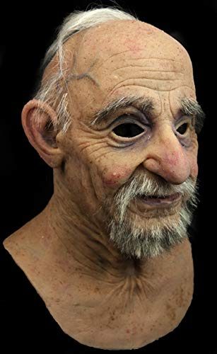 Máscara de Silicone Realista Velho Senhor Luxo Máscara de Silicone Realista Velho Senhor Luxo
