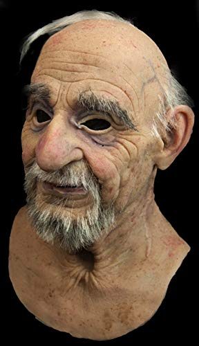 Máscara de Silicone Realista Velho Senhor Luxo Máscara de Silicone Realista Velho Senhor Luxo