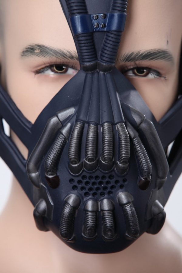 Máscara do Bane Latex Preta Máscara do Bane Latex Preta