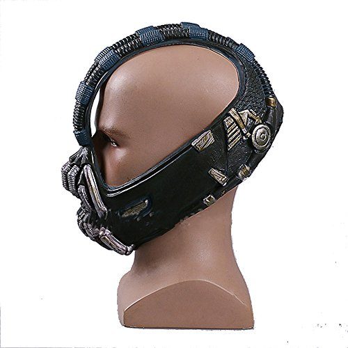 Máscara do Bane Latex Preta Máscara do Bane Latex Preta