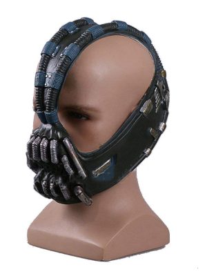 Máscara do Bane Latex Preta Máscara do Bane Latex Preta