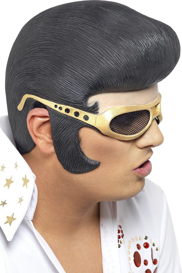 Máscara Elvis Presley Adulto Clássica Máscara Elvis Presley Adulto Clássica