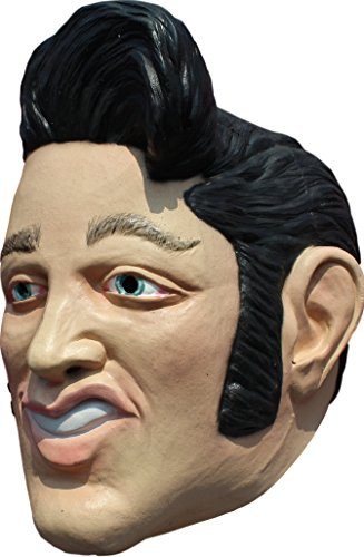 Máscara Elvis Presley Adulto Luxo Máscara Elvis Presley Adulto Luxo