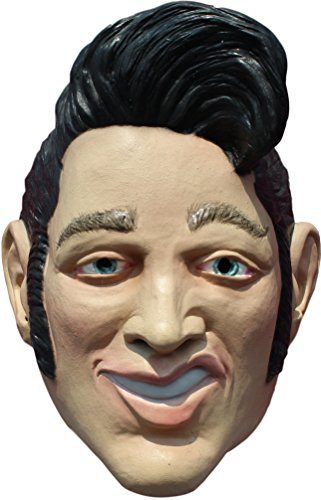 Máscara Elvis Presley Adulto Luxo Máscara Elvis Presley Adulto Luxo