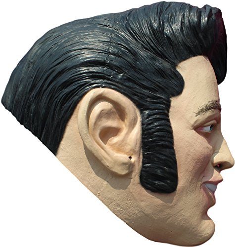 Máscara Elvis Presley Adulto Luxo Máscara Elvis Presley Adulto Luxo