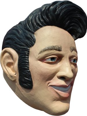 Máscara Elvis Presley Adulto Luxo Máscara Elvis Presley Adulto Luxo