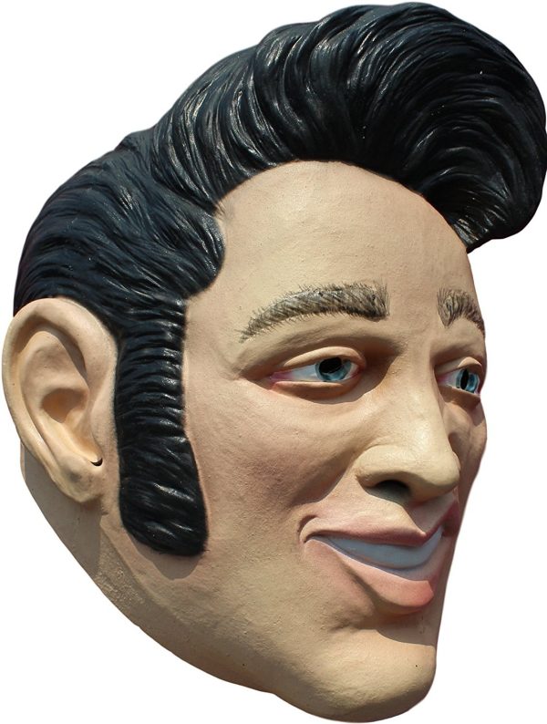 Máscara Elvis Presley Adulto Luxo Máscara Elvis Presley Adulto Luxo