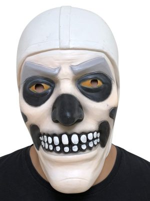 Máscara Fortnite Skin Skull Trooper Clássica Máscara Fortnite Skin Skull Trooper Clássica