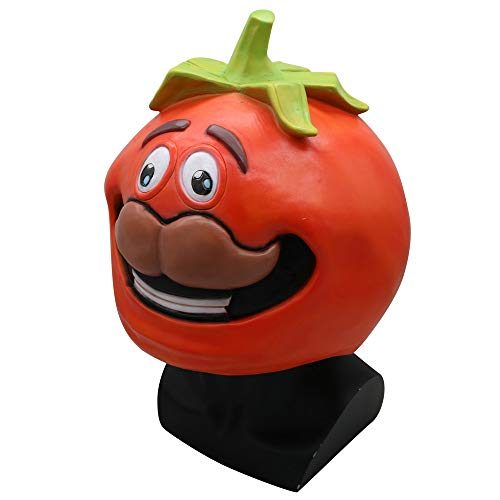 Máscara Fortnite Skin Tomatohead Clássica Máscara Fortnite Skin Tomatohead Clássica