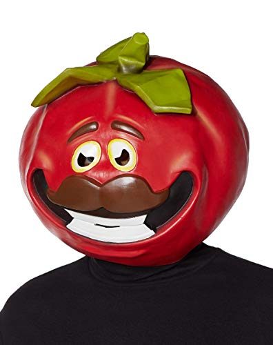 Máscara Fortnite Skin Tomatohead Luxo Máscara Fortnite Skin Tomatohead Luxo