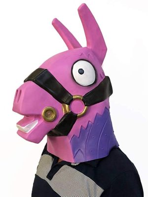 Máscara Fortnite Unicórnio Arco Iris Clássica
