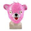 Máscara Fortnite Urso Rosa Adulto Clássica