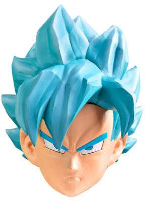 Máscara Goku Dragon Ball Z Super Saiyan God Anime Cosplay Máscara Goku Dragon Ball Z Super Saiyan God Anime Cosplay