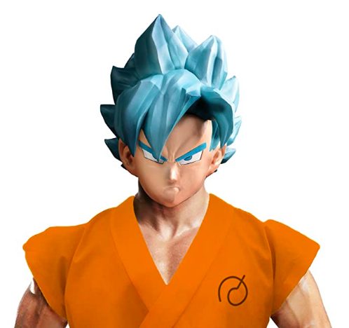 Máscara Goku Dragon Ball Z Super Saiyan God Anime Cosplay