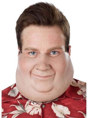 Máscara Homem Bochechudo Adulto Máscara Homem Bochechudo Adulto
