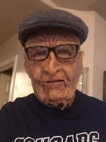 Máscara Homem Velho Vovô Luxo Máscara Homem Velho Vovô Luxo