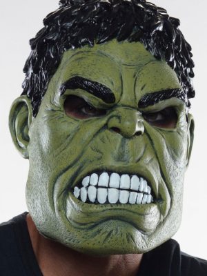 Máscara Hulk Os Vingadores 2 Era de Ultron Adulto Máscara Hulk Os Vingadores 2 Era de Ultron Adulto