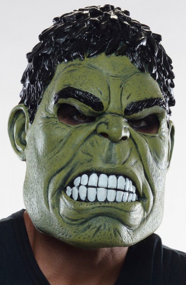 Máscara Hulk Os Vingadores 2 Era de Ultron Adulto Máscara Hulk Os Vingadores 2 Era de Ultron Adulto