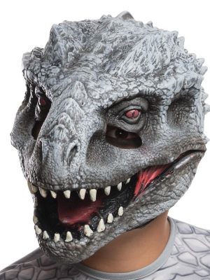 Máscara Jurassic Park O Mundo dos Dinossauros Indomirus TRex Infantil Máscara Jurassic Park O Mundo dos Dinossauros Indomirus TRex Infantil