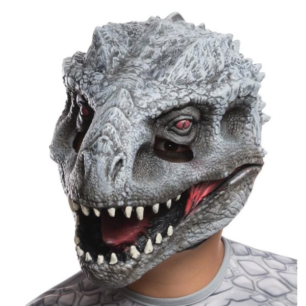 Máscara Jurassic Park O Mundo dos Dinossauros Indomirus TRex Infantil Máscara Jurassic Park O Mundo dos Dinossauros Indomirus TRex Infantil
