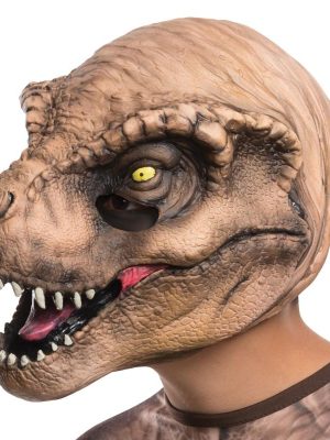 Máscara Jurassic Park O Mundo dos Dinossauros TRex Infantil Máscara Jurassic Park O Mundo dos Dinossauros TRex Infantil
