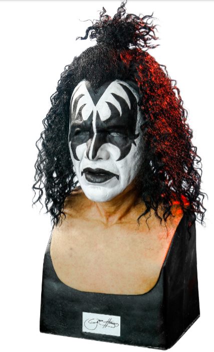 Máscara Kiss Gene Simmons Demon Luxo Elite Colecionador Máscara Kiss Gene Simmons Demon Luxo Elite Colecionador