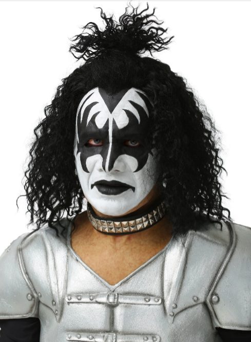 Máscara Kiss Gene Simmons Demon Luxo Elite Colecionador Máscara Kiss Gene Simmons Demon Luxo Elite Colecionador